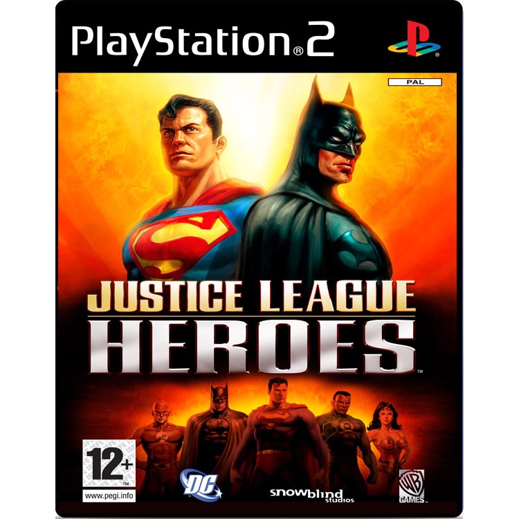 Justice League Heroes بازی پلی استیشن 2 Justice League Heroes - تصویر 1