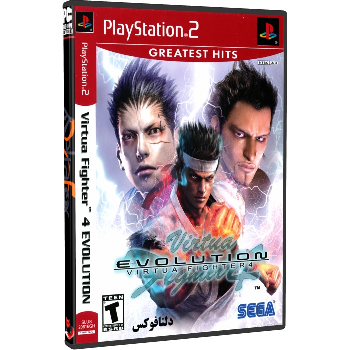 virtua بازی پلی استیشن 2 Virtua Fighter 4: Evolution is a Fighting - تصویر 1