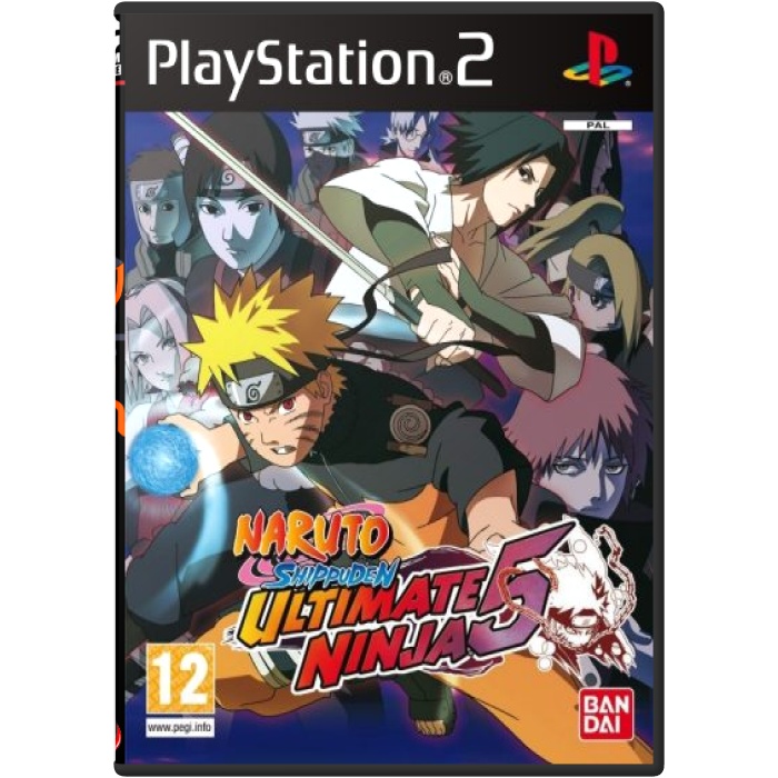 17 بازی نارتوی نینجا Naruto Shippuden – Ultimate Ninja 5 برای پلی استیشن 2 - Image 1