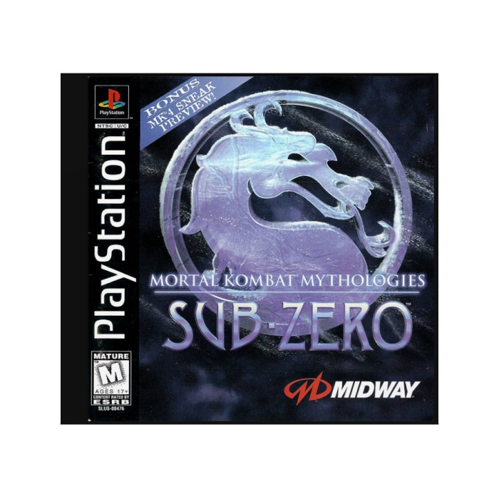 6 بازی مورتال کمبات Mortal Kombat Mythologies: Sub-Zero برای PlayStation1 - Image 1