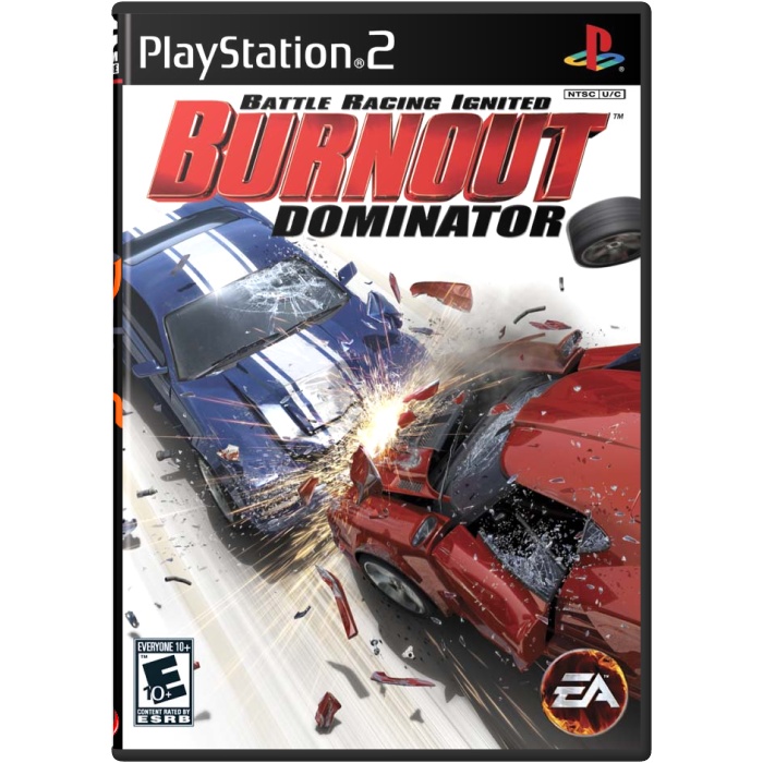 2 بازی بورنات سلطه گر Burnout Dominator برای پلی استیشن 2 - Image 1