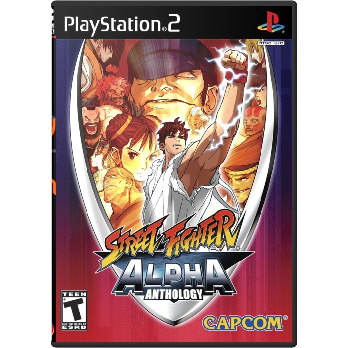 Street-Fighter-Alpha-Anthology بازی مبارز خیابانی Street Fighter Alpha Anthology برای پلی استیشن 2 - تصویر 1