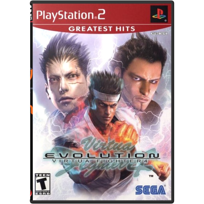 virtua بازی جنگجوی ویرتوا 4 Virtua Fighter برای پلی استیشن 2 - تصویر 1