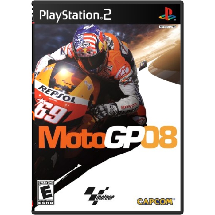 7 بازی موتور جی پی MotoGP 08 برای پلی استیشن 2 - Image 1