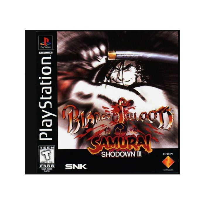 3 بازی Samurai Shodown III: Blades of Blood برای PlayStation1 - Image 1