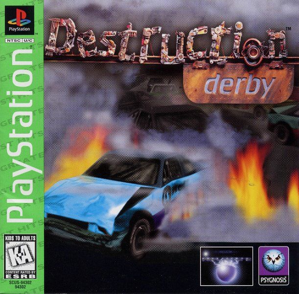Destruction-Derby-PS1 بازی تخریب دربی Destruction Derby برای PlayStation1 - تصویر 1