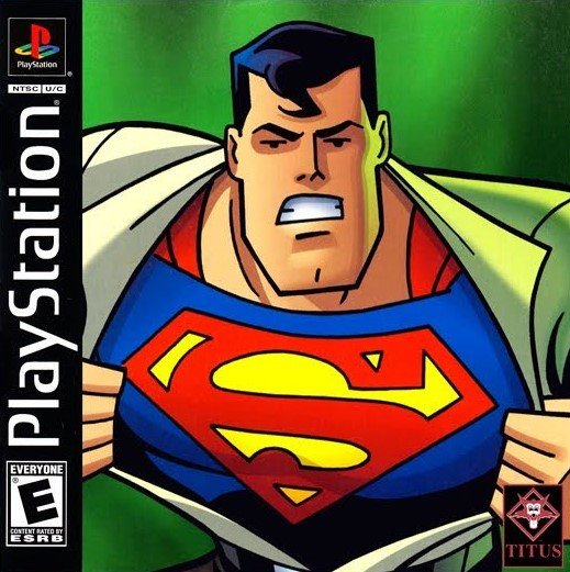 Superman-Prototype-PSX بازی Superman (Prototype) برای PlayStation1 - Image 1