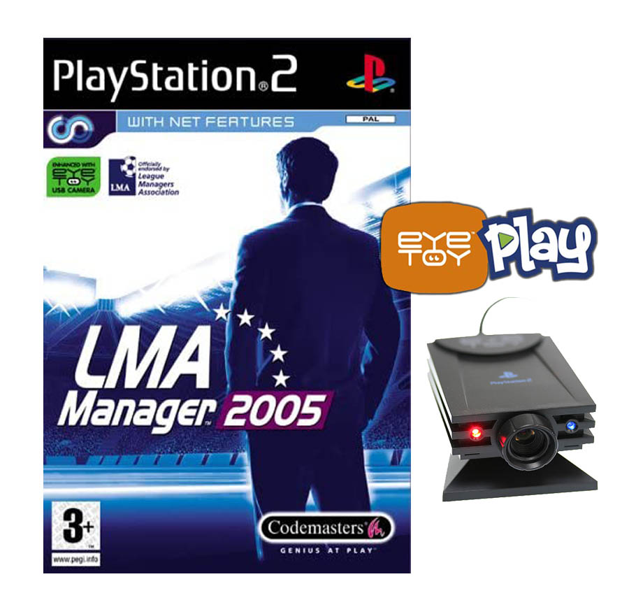 LMA Manager 2005 بازی LMA Manager 2005 دوربین پلی استیشن 2 (EyeToy) - تصویر 1