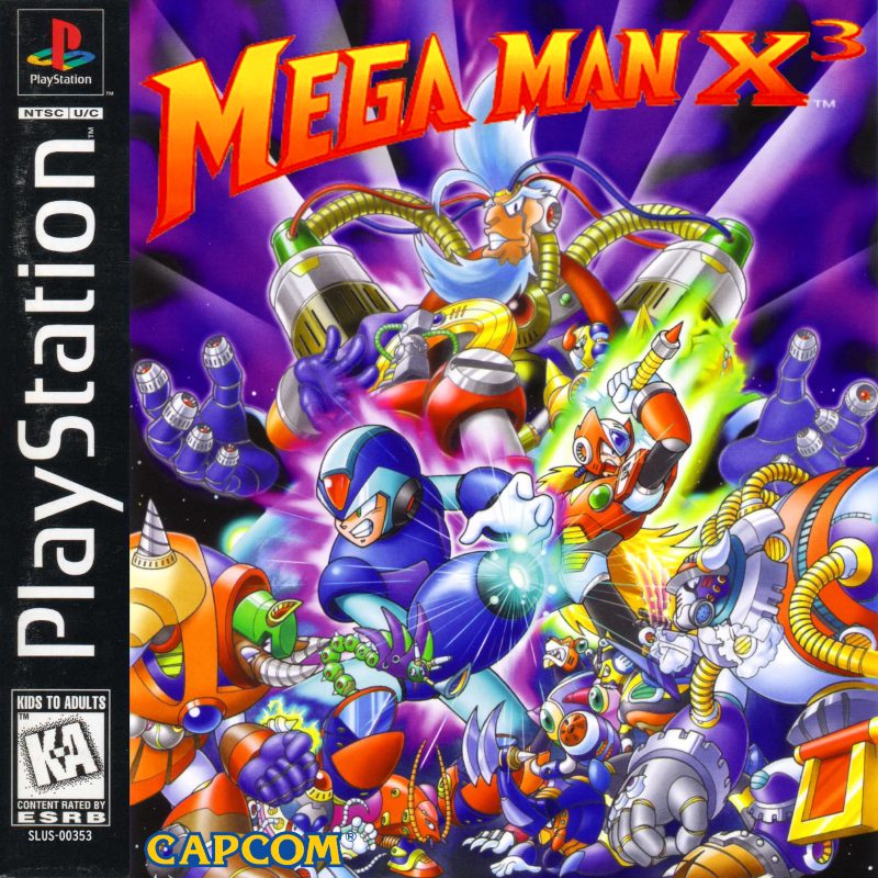 Mega-Man-X3-USA بازی Mega Man X3 برای پلی استیشن 1 - Image 1