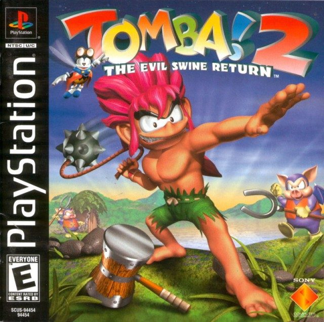 tomba-2-evil-swine-return-usa-coverart بازی Tomba! 2: The Evil Swine Return برای PlayStation1 - Image 1