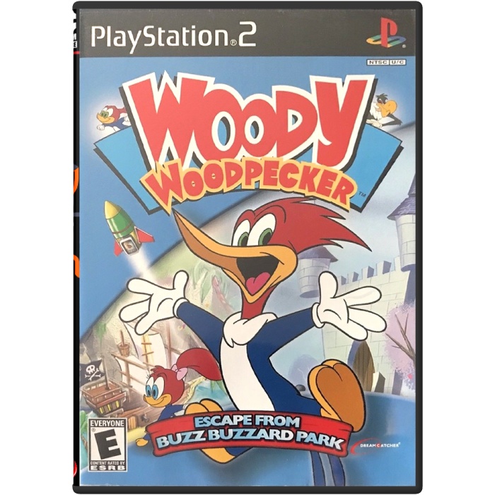 7 بازی Woody Woodpecker: Escape from Buzz Buzzard Park برای پلی استیشن 2 - Image 1