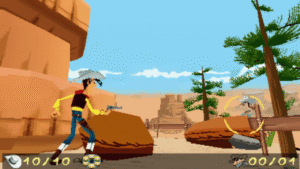 بازی Lucky Luke: Western Fever برای PlayStation1 - تصویر 3
