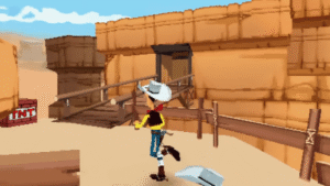 بازی Lucky Luke: Western Fever برای PlayStation1 - تصویر 4