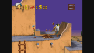 بازی Lucky Luke برای PlayStation1 - Image 4