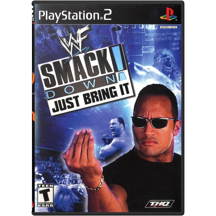3 بازی WWF SmackDown! Just Bring It برای پلی استیشن 2 - تصویر 1