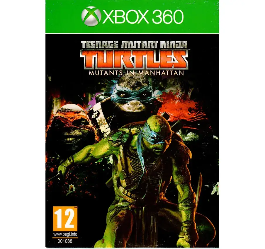 بازی-Turtles-Mutants-In-Manhattan-Xbox360 بازی Turtles Mutants In Manhattan مخصوص ایکس باکس 360 - Image 1