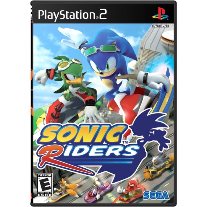 12 بازی Sonic Riders برای پلی استیشن 2 - Image 1
