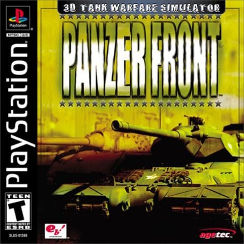 panzer-front-usa-coverart بازی Panzer Front برای پلی استیشن 1 - Image 1