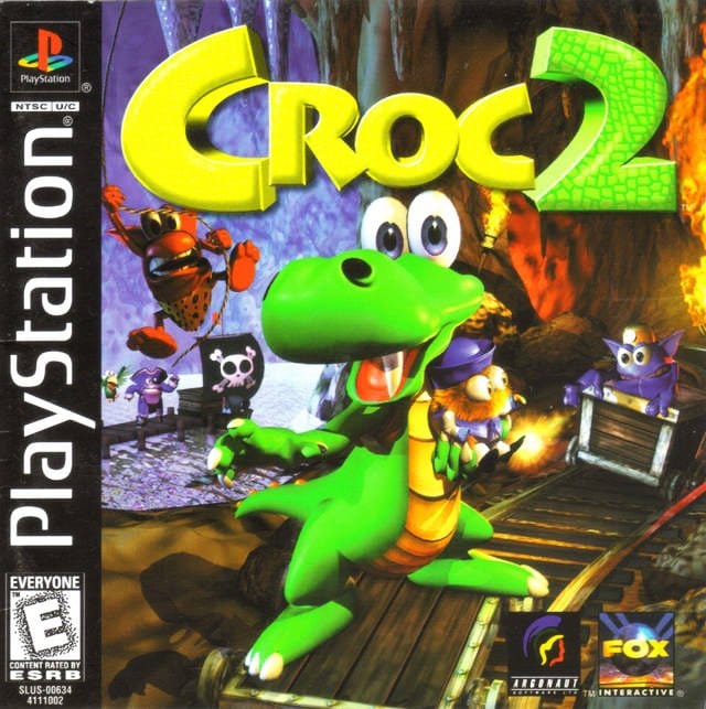 1118_front بازی Croc 2 برای پلی استیشن 1 - تصویر 1