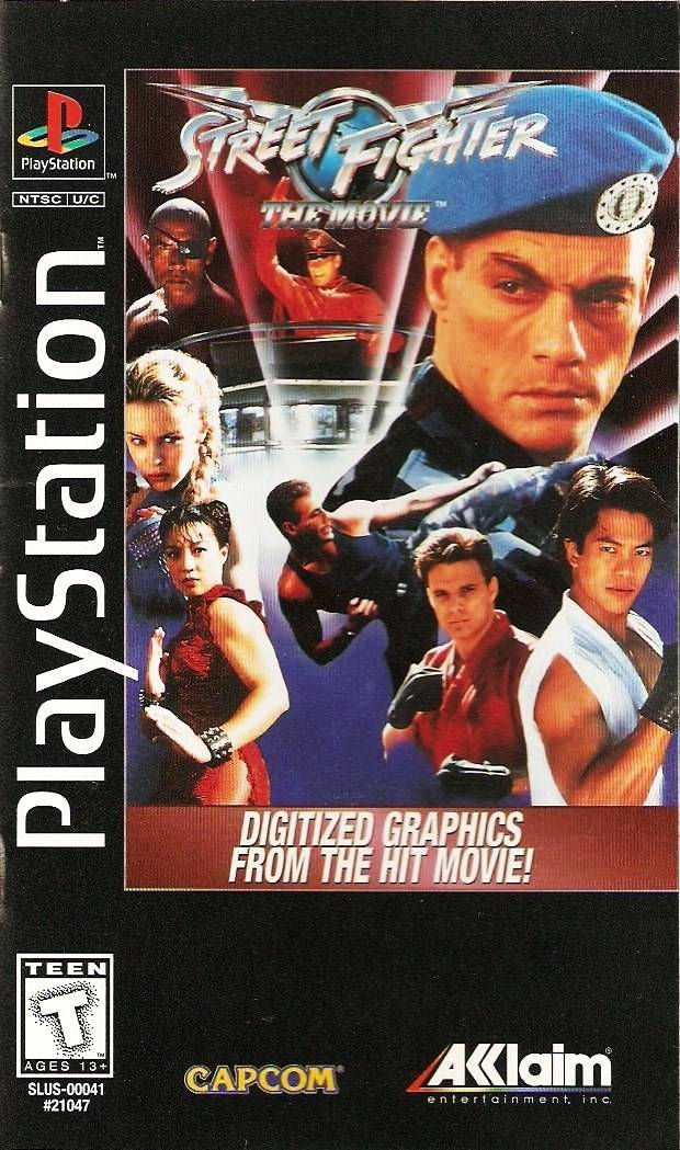 20172_front بازی Street Fighter: The Movie برای پلی استیشن 1 - تصویر 1