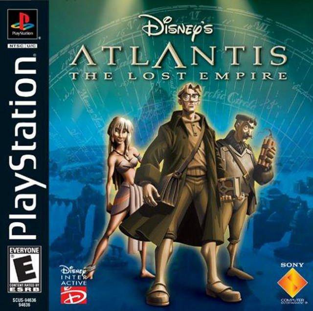 Disneys-Atlantis-The-Lost-Empire-usa-psx-coverart بازی Atlantis: The Lost Empire برای پلی استیشن 1 - Image 1