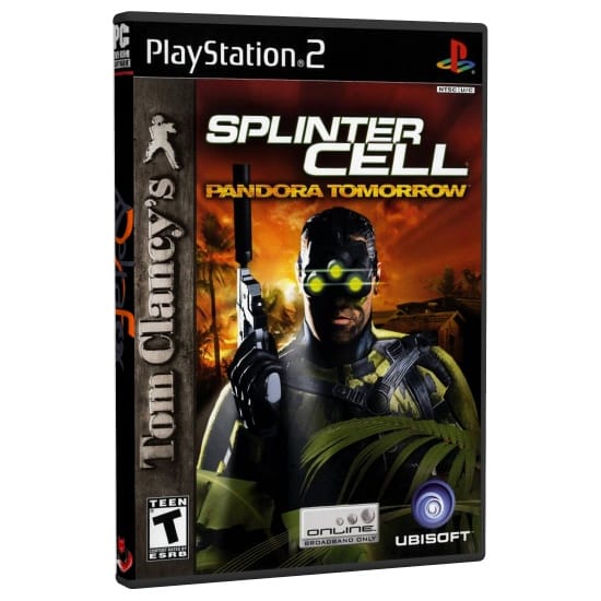 7 بازی Tom Clancy's Splinter Cell: Pandora Tomorrow برای پلی استیشن 2 - Image 1