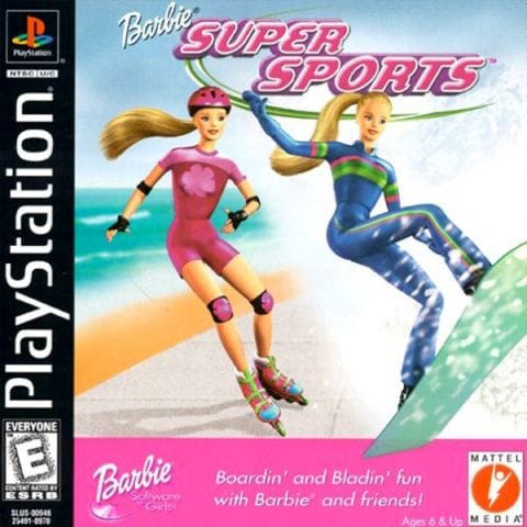 barbie-super-sports-usa-coverart بازی Barbie Super Sports برای پلی استیشن 1 - Image 1