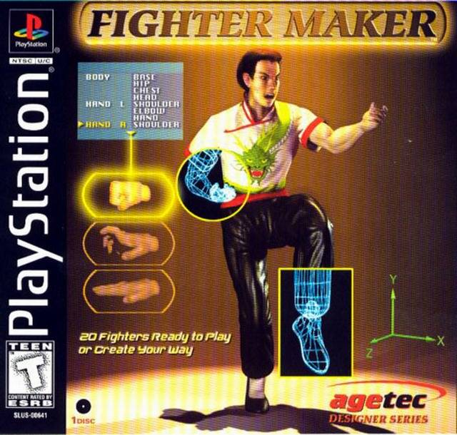 3568_front بازی Fighter Maker برای پلی استیشن 1 - تصویر 1