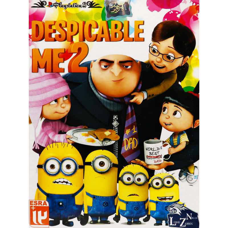 Lohe-Zarin-Despicable-ME-2-PS2-1-1 بازی Despicable ME 2 برای پلی استیشن 2 - Image 1