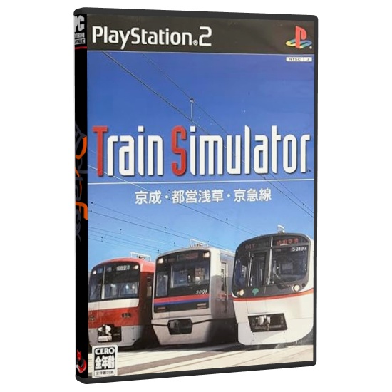 Train Simulator Keisei, Toei Asakusa, Keikyuusen PS2 بازی Train Simulator PS2 برای پلی استیشن 2 - تصویر 1