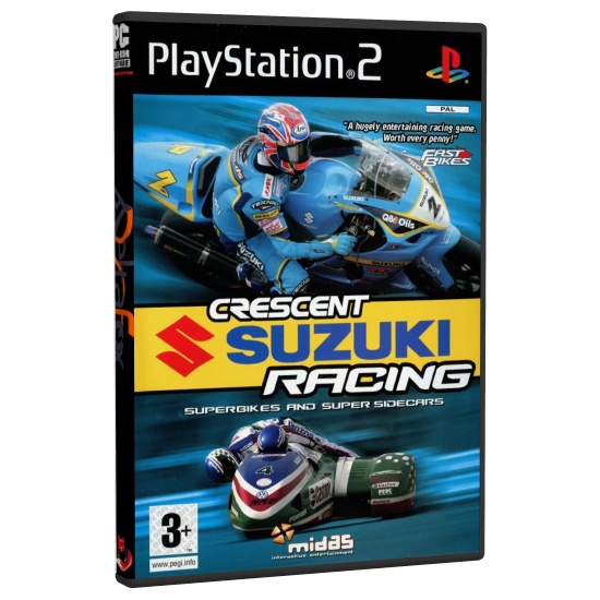 3 بازی Crescent Suzuki Racing ps2 برای پلی استیشن 2 - تصویر 1