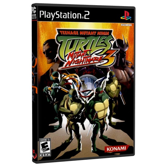 Teenage mutant ninja turtles 3 mutant nightmare Ps2 بازی Teenage mutant ninja turtles 3 mutant nightmare Ps2 برای پلی استیشن 2 - Image 1