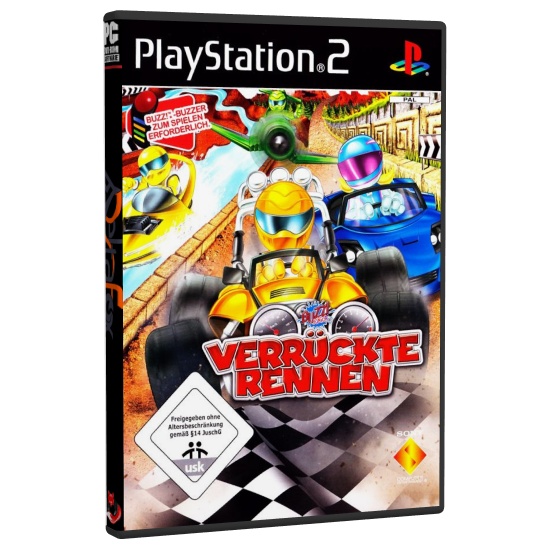 6476660-buzz-junior-ace-racers-playstation-2-front-cover بازی Buzz! Junior Ace Racers PS2 برای پلی استیشن 2 - Image 1