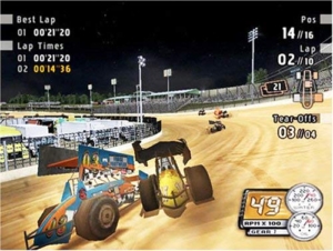 بازی Sprint Cars 2 Showdown at Eldora Ps2 برای پلی استیشن 2 - Image 3