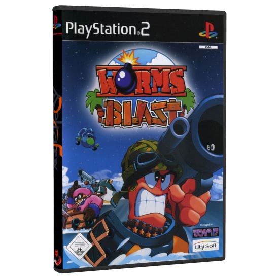 Worms 1 بازی Worms Blast PS2 برای پلی استیشن 2 - تصویر 1