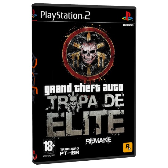 GTA بازی Grand Theft Auto - Tropa de Elite Remake PS2 برای پلی استیشن 2 - Image 1
