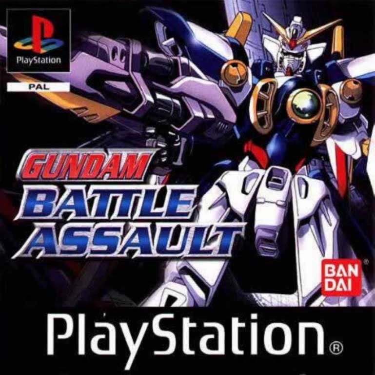 Gundam-Battle-Assault-PAL-PSX-FRONT بازی Gundam Battle Assault برای پلی استیشن 1 - تصویر 1